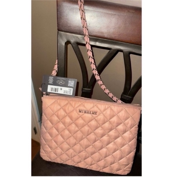 MZ Wallace Handbags - MZ Wallace Pink Quilted Bag